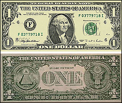 アメリカドル紙幣