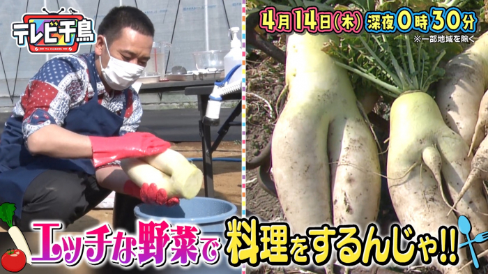 <p>エッチな野菜で料理をするんじゃ!!</p>